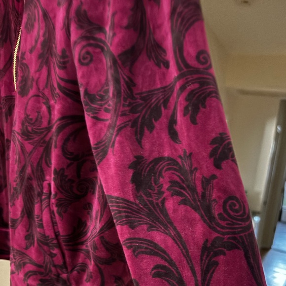 Karen Scott Velour Tracksuit Jacket - Picture 4 of 4